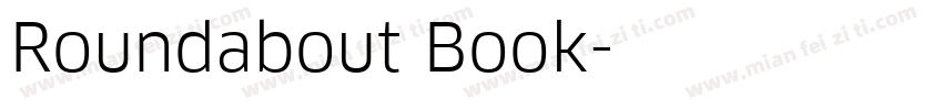 Roundabout Book字体转换